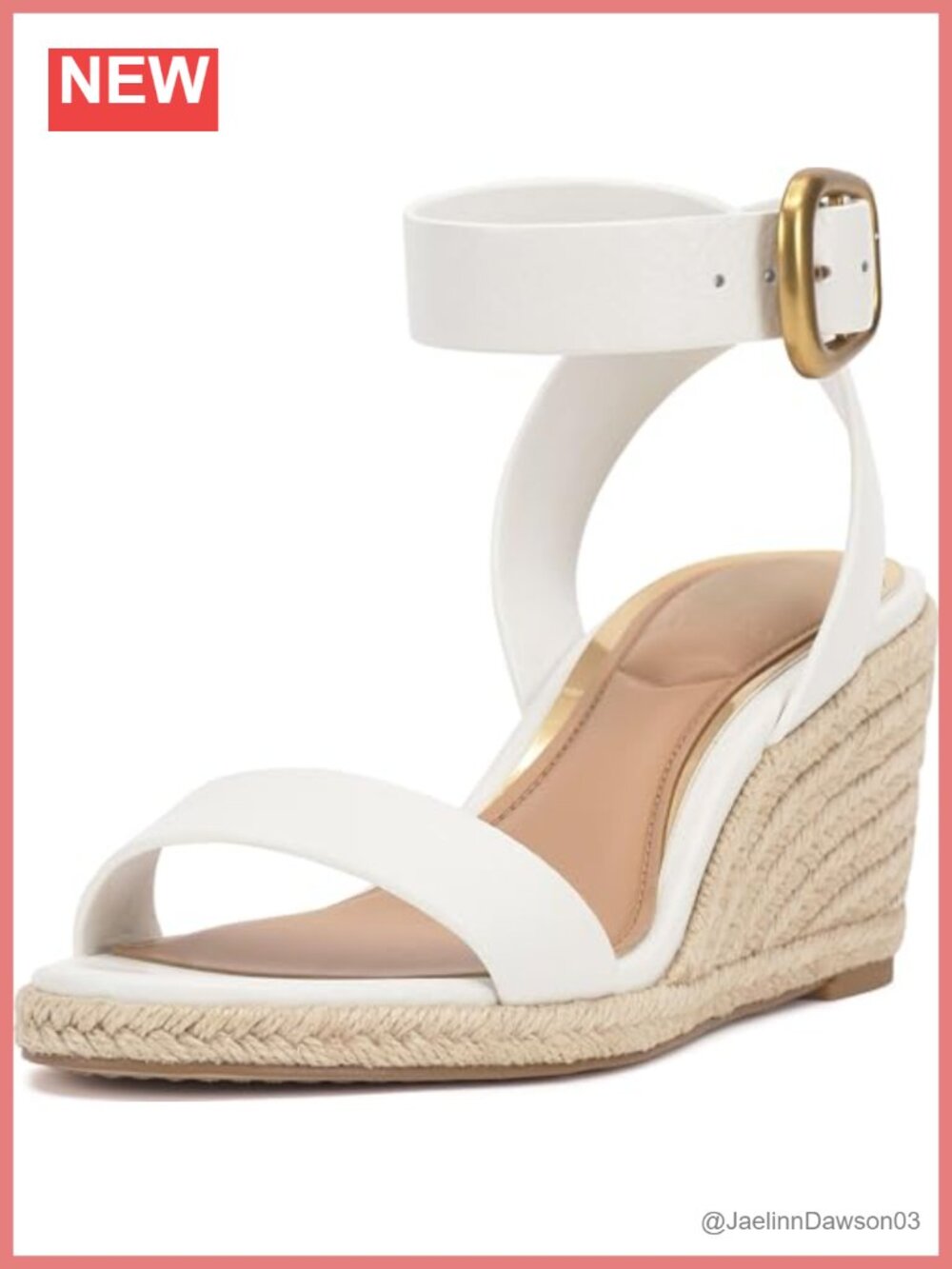 Leather Espadrille Wedge Sandals Ankle Strap Open Toe Platform